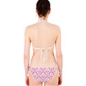 soft Pink Damask Pattern Bikini Set View2