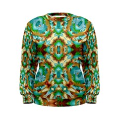 Colorful Modern Pattern Collage Women s Sweatshirt by dflcprintsclothing