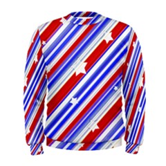 Usa Pattern Print Men s Sweatshirt by dflcprintsclothing
