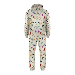 Mustaches Hooded Jumpsuit (kids) by boho