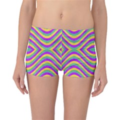 Colored Geometric Boyleg Bikini Bottoms by dflcprintsclothing