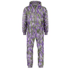 Purplebunnyflage Hooded Jumpsuit (men)  by TwoPinesFarm