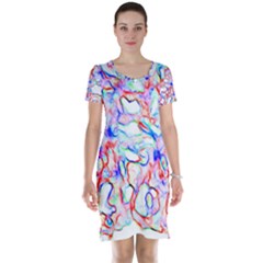 Soul Colour Light Short Sleeve Nightdresses by InsanityExpressedSuperStore