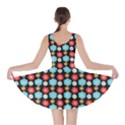 Colorful Floral Pattern Skater Dresses View2