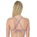 Gerbera Daisy Vector Tile Pattern Reversible Tri Bikini Tops View4
