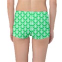 Awesome Retro Pattern Green Reversible Boyleg Bikini Bottoms View2