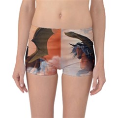 The Dark Unicorn Reversible Boyleg Bikini Bottoms by FantasyWorld7