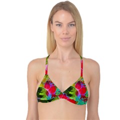 Floral Abstract 1 Reversible Tri Bikini Tops by MedusArt