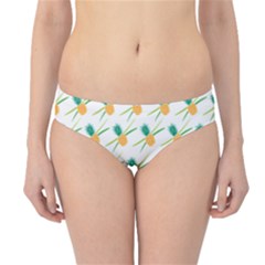 Pineapple Pattern 02 Hipster Bikini Bottoms by Famous