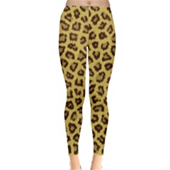 Leopard Fur Women s Leggings by trendistuff