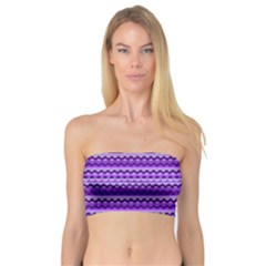 Purple Tribal Pattern Women s Bandeau Tops by KirstenStar