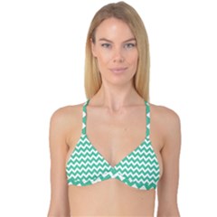Chevron Pattern Gifts Reversible Tri Bikini Tops by GardenOfOphir