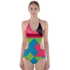 Angles Cut-out One Piece Swimsuit by LalyLauraFLM