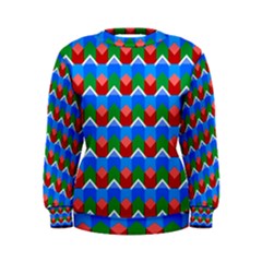 Shapes Rows  Women s Sweatshirt by LalyLauraFLM