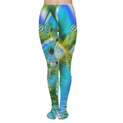 Mystical Spring, Abstract Crystal Renewal Women s Tights by DianeClancy