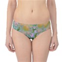 Rose Forest Green, Abstract Swirl Dance Hipster Bikini Bottoms View1