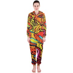 Palace Of Art Hooded Jumpsuit (ladies)  by MRTACPANS