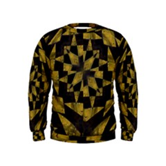 Bold Geometric Kids  Sweatshirt by dflcprintsclothing