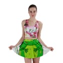 Green Frog Mini Skirt View1