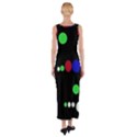 Colorful Dots Fitted Maxi Dress View2