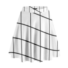Simple Lines High Waist Skirt by Valentinaart