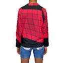 Red abstraction Kid s Long Sleeve Swimwear View2