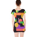 Colorful abstraction Short Sleeve Bodycon Dress View2