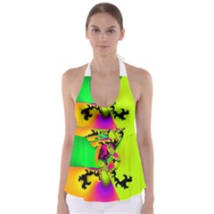 Creation Of Color Babydoll Tankini Top by TRENDYcouture