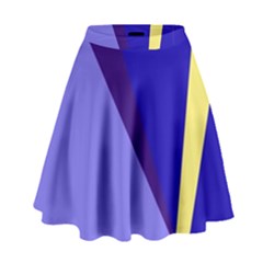 Geometrical Abstraction High Waist Skirt by Valentinaart