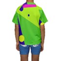 Colorful abstract design Kid s Short Sleeve Swimwear View2