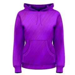 Purple Pattern Women s Pullover Hoodie by Valentinaart