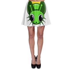 Transparent Firefly Skater Skirt by Valentinaart