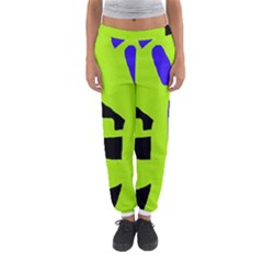 Green Abstraction Women s Jogger Sweatpants by Valentinaart