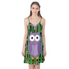 Purple Owl Camis Nightgown by Valentinaart