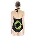 Green fishes Halter Swimsuit View2