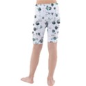White and green soul Kid s Mid Length Swim Shorts View2
