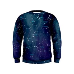 Constellations Kids  Sweatshirt by DanaeStudio