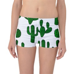 Cactuses Pattern Boyleg Bikini Bottoms by Valentinaart