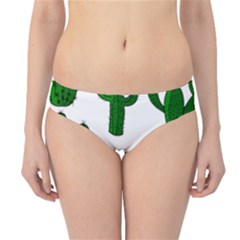 Cactuses Pattern Hipster Bikini Bottoms by Valentinaart