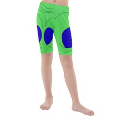 Alien By Moma Kids  Mid Length Swim Shorts by Valentinaart