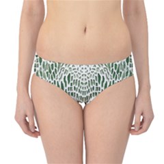 Green Snake Texture Hipster Bikini Bottoms by RespawnLARPer