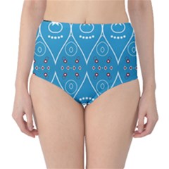 Ornamental Shapes                                                                                                             High-waist Bikini Bottoms by LalyLauraFLM