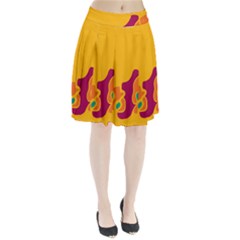 Colorful Creativity Pleated Skirt by Valentinaart