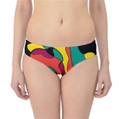 Colorful Spot Hipster Bikini Bottoms by Valentinaart