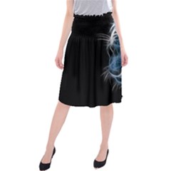 Ghost Tiger Midi Beach Skirt by Brittlevirginclothing