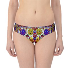 Smile And The Whole World Smiles  On Hipster Bikini Bottoms by pepitasart