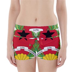 Emblem Of Guinea Bissau Boyleg Bikini Wrap Bottoms by abbeyz71