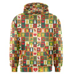 Pattern Christmas Patterns Men s Pullover Hoodie by Amaryn4rt