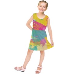 Paint Brush Kids  Tunic Dress by Brittlevirginclothing