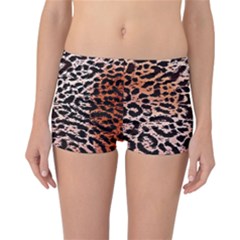 Tiger Motif Animal Reversible Bikini Bottoms